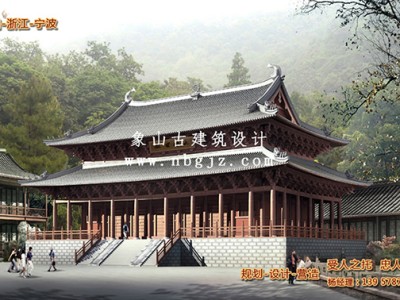 仿古建筑設(shè)計(jì)全流程服務(wù)，文化符號(hào)提取到施工圖落地