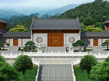 仿古建筑裝修斗拱工藝，傳統(tǒng)技藝與現(xiàn)代科技的融合，展現(xiàn)建筑裝修的力量感